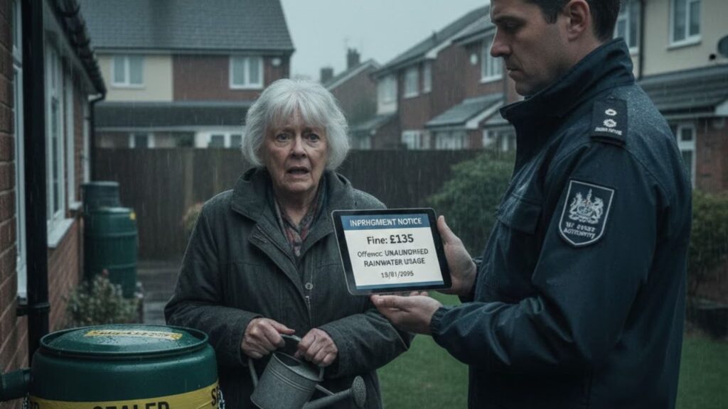 rainwater without authorization