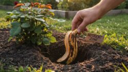 Banana peels in the garden: they only boost plants if you put them in this exact spot