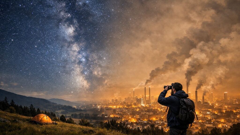 Goodbye Clear Night Skies