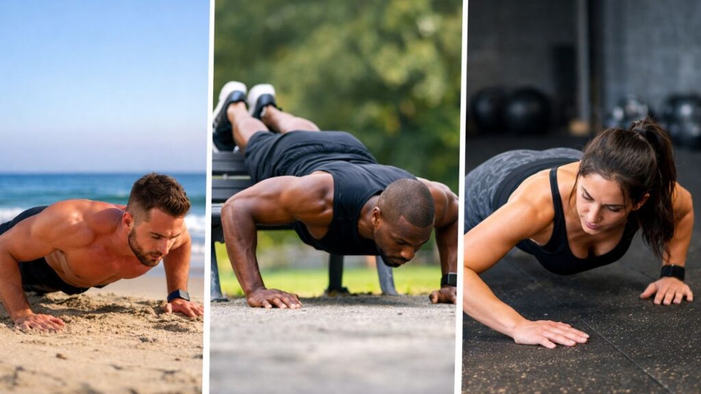 Push-ups anywhere