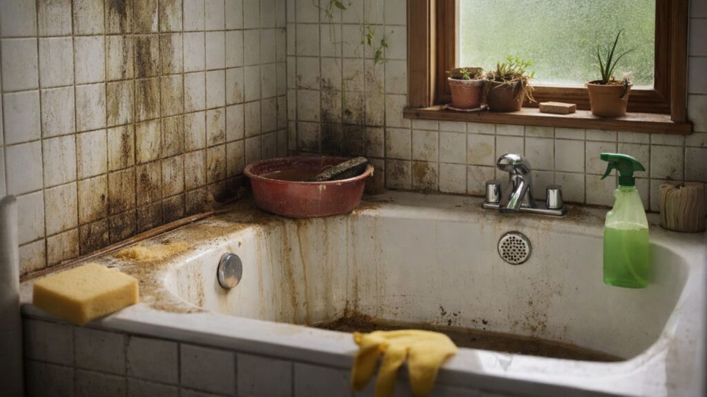 Stop bleaching your bathroom