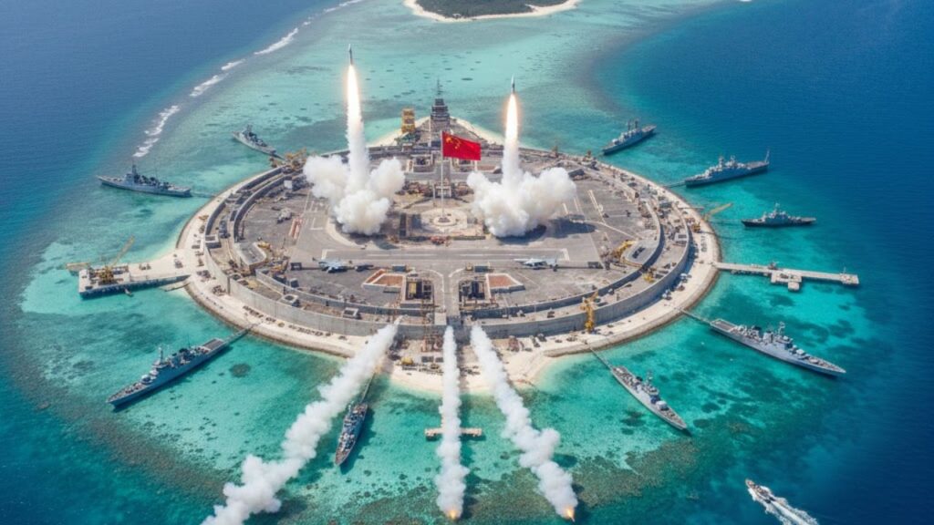 China Turned Disputed Reefs Into Permanent Military