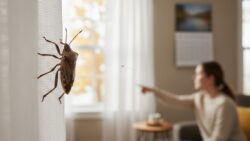 What does a brown stink bug in the house really mean?