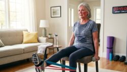 Chair workout after 60 reveals elite endurance if you finish strong without breaks or shaking