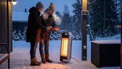 This new heater works at –22°C and uses far less energy