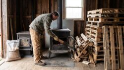 Wood heating: pellets give way to pallets
