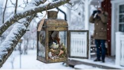 This old metal accessory from the wardrobe that bird-lovers now keep protects birds in winter
