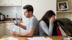 Bad news for couples who say money does not matter in love as shocking new data reveals most divorces start with secret spending a story driving a wedge between partners and experts alike