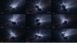 A new series of eight spacecraft images reveals the interstellar comet 3I ATLAS with unprecedented and almost unsettling clarity