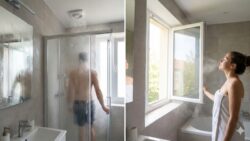 Why opening windows after showering matters more than extractor fans