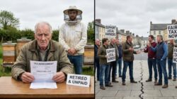 Bad news for a retiree who lent land to a beekeeper he has to pay agricultural tax despite making no profit and the country is split on who is really to blame
