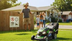 Bad news for homeowners: starting February 15, a new rule bans lawn mowing between noon and 4 p.m., with fines at stake