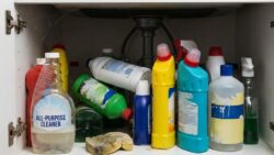 Most people store cleaning products incorrectly, making them less effective
