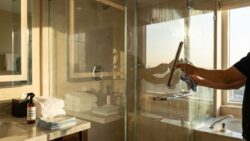 The genius hotel trick for streak-free shower doors and crystal-clear glass