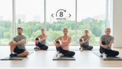 8-minute seated routine after 60 strengthens hips better than squats for safer daily movement