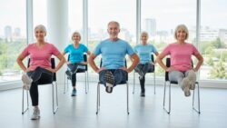 Chair-based hip routine after 60 builds strength better than squats and supports stair climbing