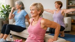 Daily routine for women over 55 tightens arm flab and smooths jiggle with simple strength work