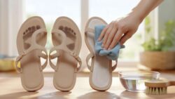 Goodbye Footprint Marks on Sandals: The Simple Trick That Makes Them Look Brand New