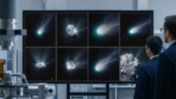 A new set of eight spacecraft images reveals the interstellar comet 3I ATLAS in astonishing clarity