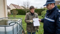 Bad news for gardeners: a 135 fine will apply to rainwater use without authorization starting February 3