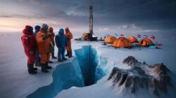 A 34 million year old world buried under Antarctic ice is uncovered and ignites a global clash over whether humans should exploit it for knowledge or protect it from any interference