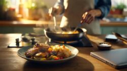 I cooked this dinner slowly and noticed how much better it tasted