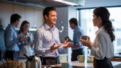 Self-centered conversationalists rely on timing, not dominance