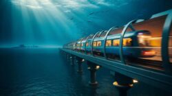 Construction is underway on the world’s longest underwater high speed train, a megaproject designed to connect two continents beneath the sea